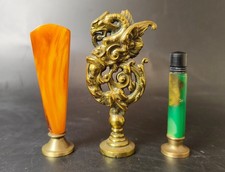 Lot De 3 Anciens Tampons