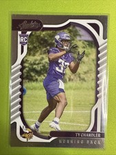 2022 Absolute Green Ty Chandler RC #197 Minnesota Vikings Rookie Card. rookie card picture