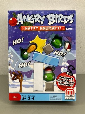Angry Birds Happy Holidays Game Mattel 2012 New Sealed