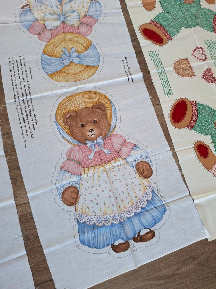 Storybook Dolls Victoria and Theodore Cut n Sew Sewing Pattern Panels Cranston 3 - Image 3 of 4