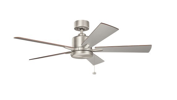 Kichler Lucian 52" 5 Blade Indoor Ceiling Fan 330242NI Brushed Nickel