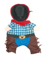 Dog Pet Cowboy Front Costume Choice Size XS/S or M/L