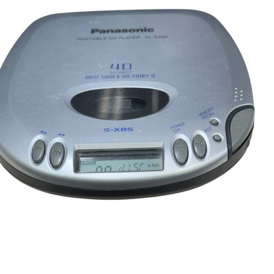 Panasonic SL-S360 Portable CD Player 40 Sec Anti-Shock S-XBS Made