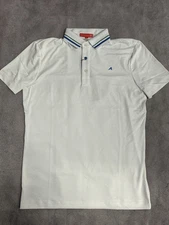 Redvanly Men's Cadman Golf Polo Sizes S-XXL Bright White |R2201|