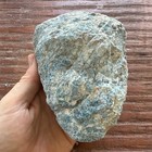 Large Rough Apatite-Blue Mineral Rock Specimen, Natural Unpolished 990g — photo 2