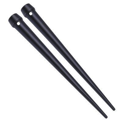 2 Pack Broad-Head Bull Pin with Hang-Up Hole, 1-5/16'' X 13-3/4'', Heat-Treaded St