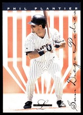 Phil Plantier 1995 Leaf Limited #155 Padres MLB READ FREE SHIPPING AutographDen