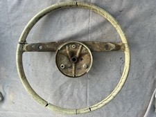 Original Mercedes Benz Ponton W120 W180 W105 W121 Ivory Steering Wheel
