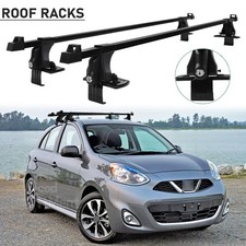 For Nissan Micra Hatchback 10-17 53 Roof Rack Crossbar Luggage Carrier W Lock For Nissan Micra Hatchback 10-17 53 Roof Rack Crossbar Luggage Carrier W Lock
