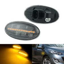 For Mazda Mazda5 CR19 05-10 Canbus LED Side Indicator Repeater Light Clear Lens