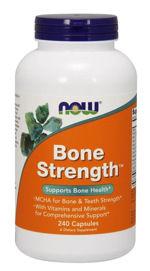 NOW Foods Bone Strength - 240 caps (120,79 EUR/kg)