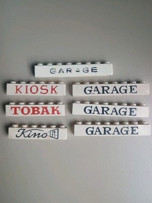Lego Mursten Bricks from 50s beams
