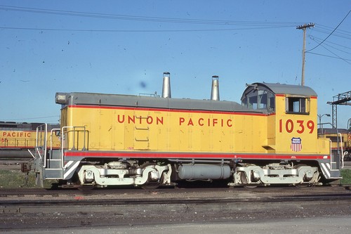 Original Kodachrome Slide UP 1039 at Council Bluffs IA
