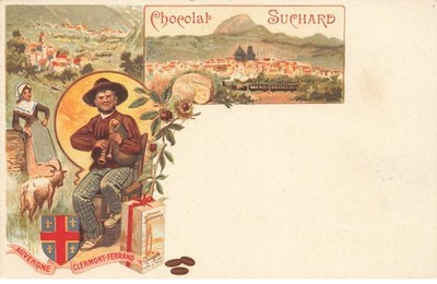 63 Clermont Ferrand #MK52350 Werbung Schokolade Suchard