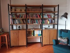 libreria Ivar IKEA stile Industry 