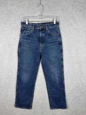 Goldsign Jeans Women’s 28x27 Blue Straight Leg Made in USA Denim