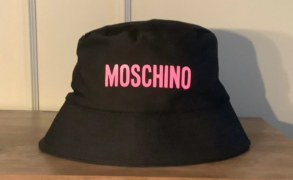 Moschino bucket hat cotton - UK Stock.