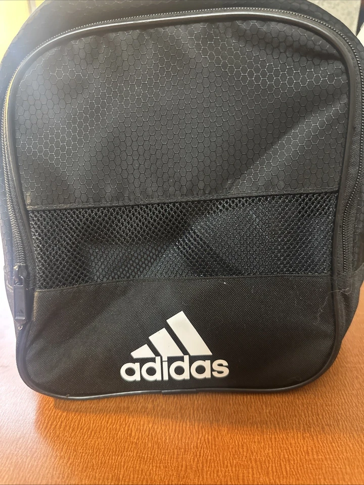 Bolsa de viagem Adidas Diablo pequena preta academia viagem esportes - Imagem 2 de 4
