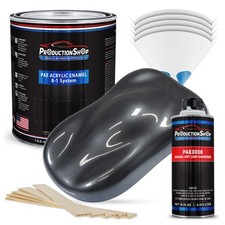Productionshop High Gloss Gunmetal Gray Metallic Acrylic Enamel 1 Gallon Kit Productionshop High Gloss Gunmetal Gray Metallic Acrylic Enamel 1 Gallon Kit