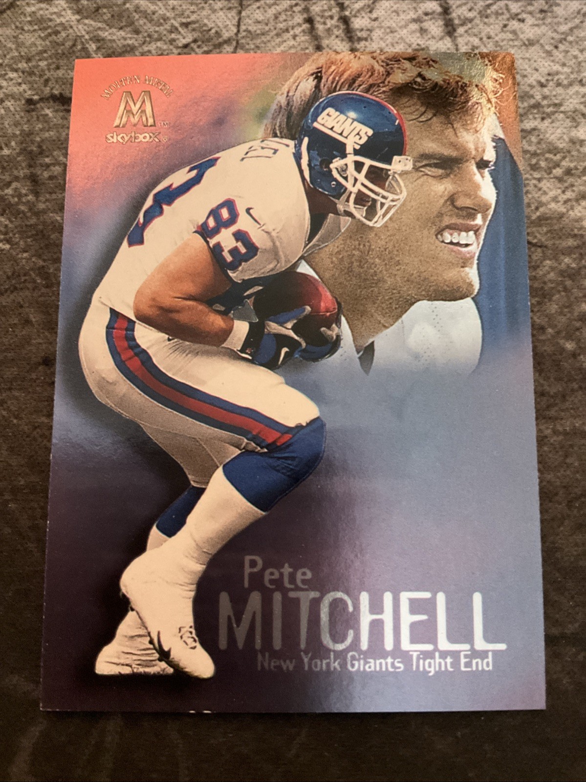 1999 Skybox Molten Metal - Pete Mitchell #80