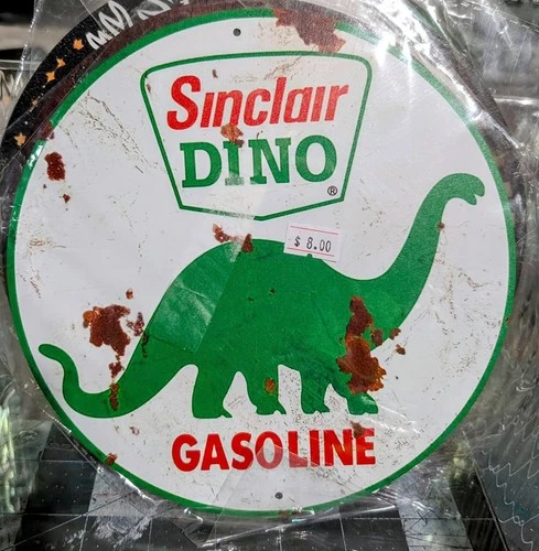 VIntage Sinclair Oil Tin Sigh