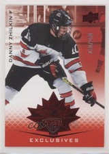 2021 Upper Deck Team Canada Juniors Exclusives 230/250 Danny Zhilkin #100 00gy