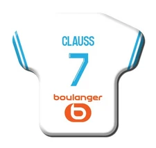 Magnet Magnet T-Shirt Football 2023/2024 Marseille 7 Jonathan Clauss