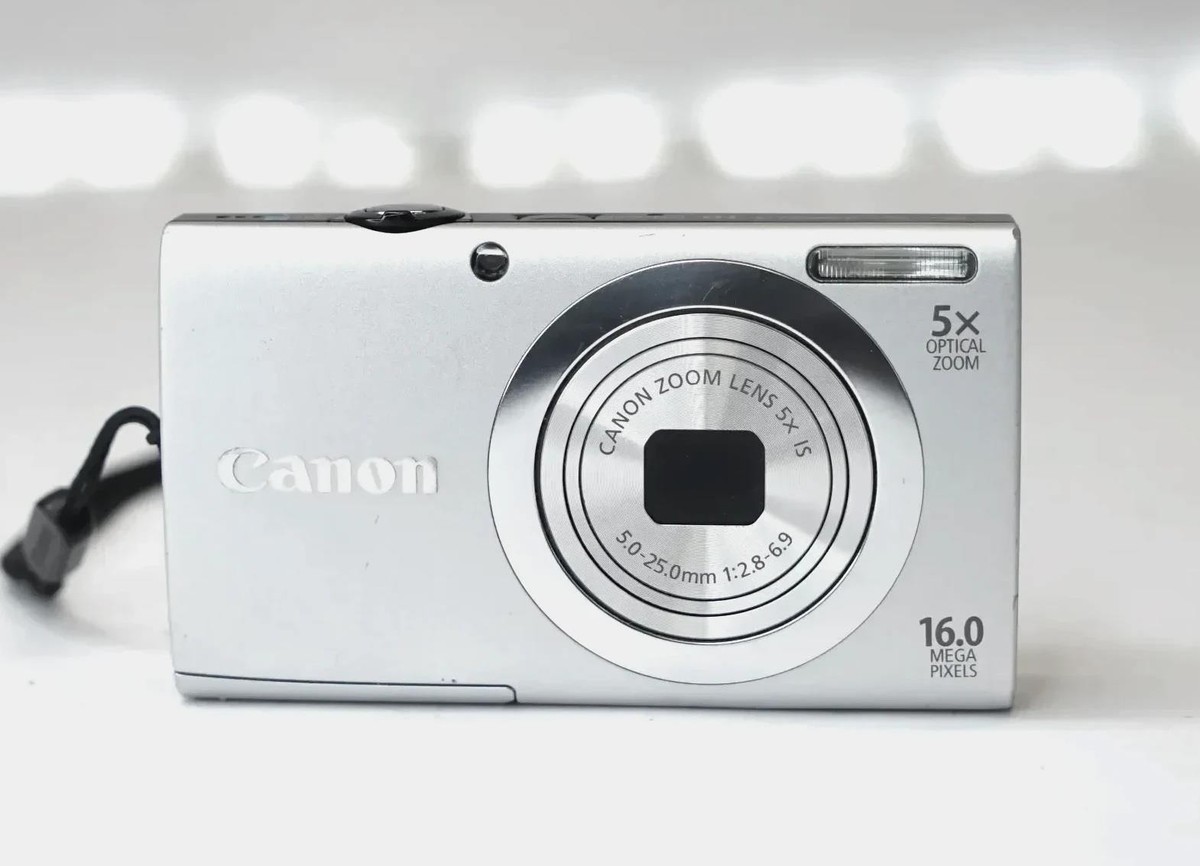 Canon PowerShot A2400 IS 16.0MP Digital Camera - Free Shipping | eBay