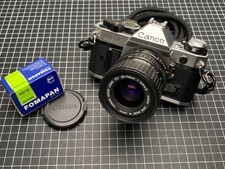 🎞️Canon AE-1 P + FD 35-70mm Zoom Lens ✅ STARTER SET, 35mm Analog Film Camera