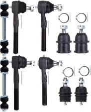10pcs Suspension Kit For Expedition 1997-2002 4wd Front Upper Lower Ball Joints