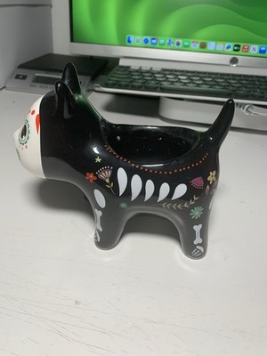 Cat Figurine: Day of The Dead -Día de Muertos-planter, Beautiful!