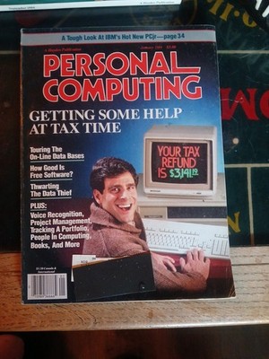 Vintage PERSONAL COMPUTING Magazine 1984 January 