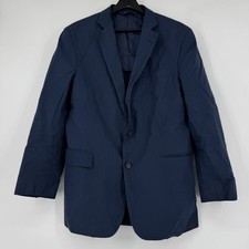 Brooks Brothers Regent Mens 40R Navy Blue Pinstripe Blazer Sport Coat Tessuti