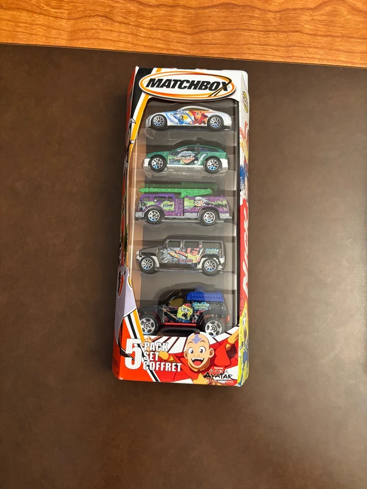 Matchbox Nick: 5 Pack (Set of 2) SpongeBob & Various NIB Sealed - Image 3 of 3