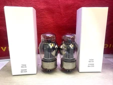 Pair Tung Sol 6550 Tube Solid Gray Plate Triplet O Getters Tested 100%+