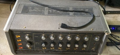 Shure Vocal Master PA 1960s 6-Channel Mixer Amplifier FOR Parts Or Repair As-Is
