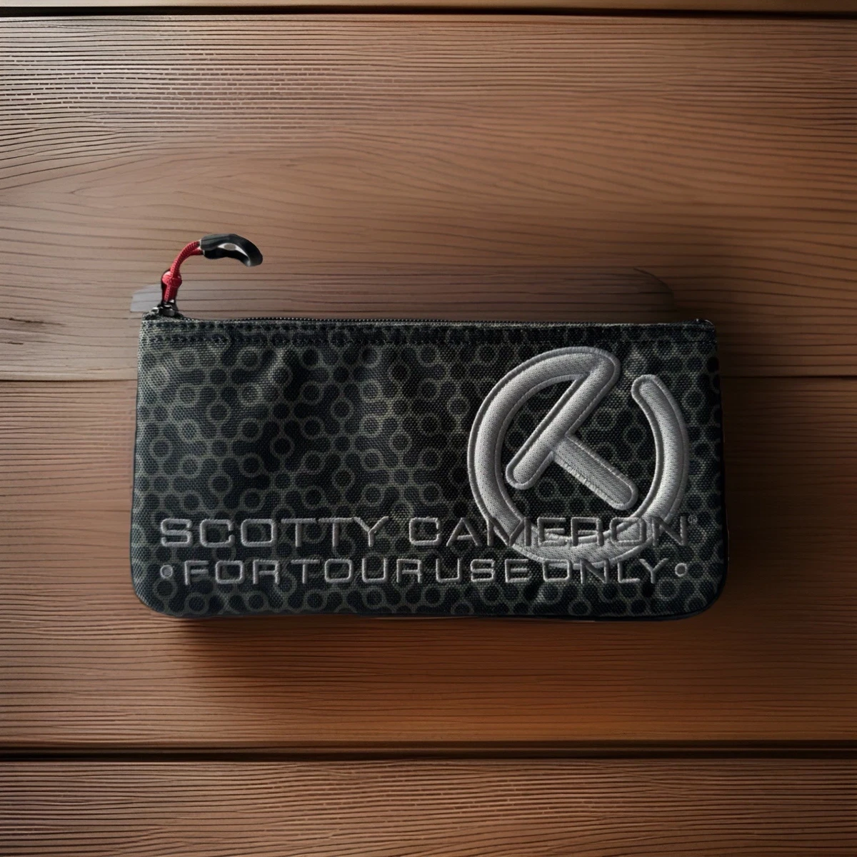 Scotty Cameron Gallery Patriot Dog – Étiquette Sac De Golf Caoutchouc Gris