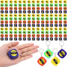 Hoteam 240 Mini Retractable Tape Measure Keychain 1M/3FT - 4 Colors