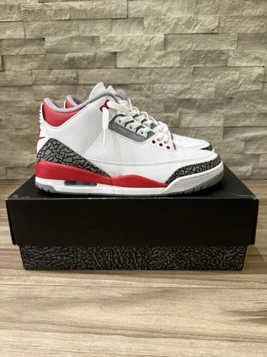 Size 9 - Jordan 3 Retro Fire Red 2022