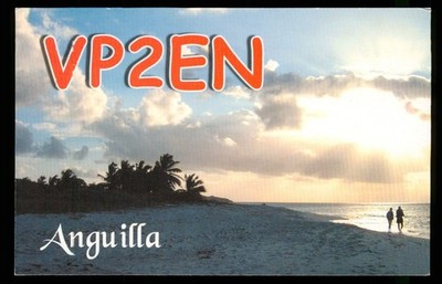 QSL Funkkarte Anguilla VP2EN Nigel 2003 Milly s Inn Shoal Bay - J702