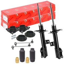 2x TRW Stoßdämpfer + Rep-Satz Stabi Vorne für HYUNDAI IX35 KIA SPORTAGE 3 SL