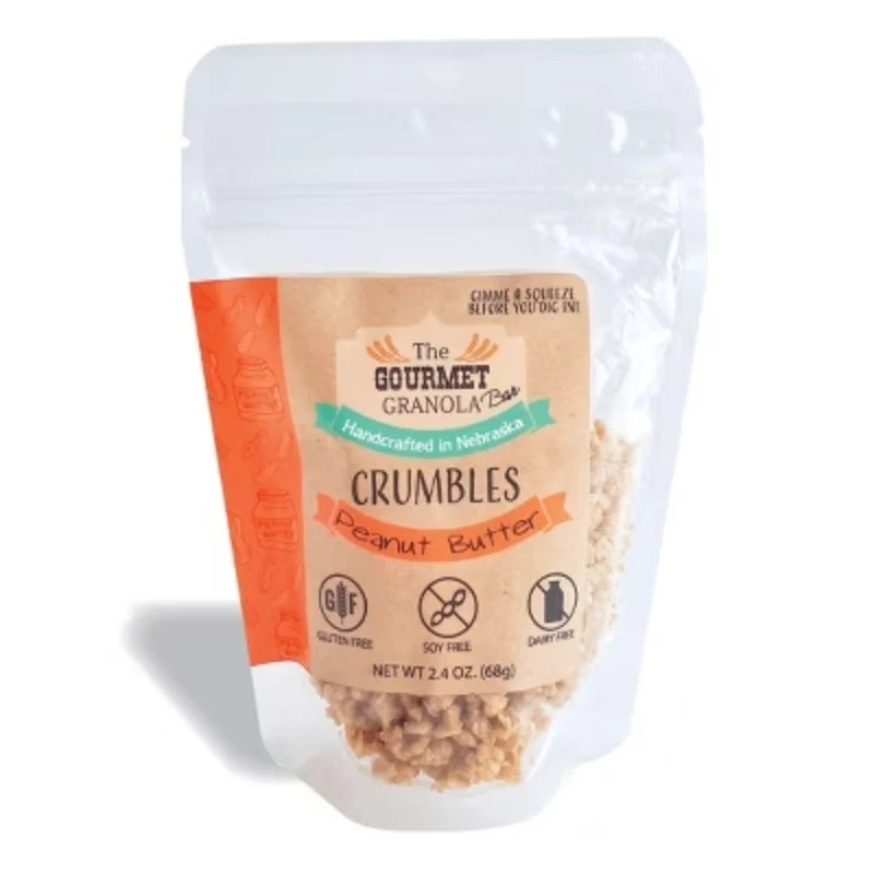 Migas de mantequilla de maní granola gourmet, sin gluten - Pack de 6 Foto 2 de 4