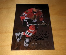 Bob Probert 1998-99 ITG Be A Player Signed Card Certified Auto RIP RARE