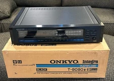 Vintage Onkyo Integra T-9090  II Quartz Stereo Tuner n Orig box MUST SEE THIS !