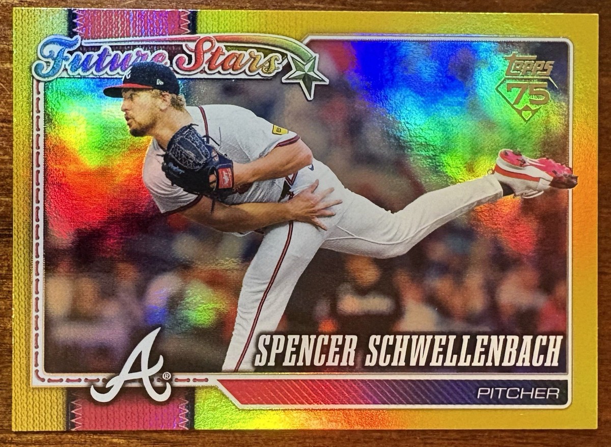 SPENCER SCHWELLENBACH 173/399 Yellow Rainbow Foil 2026 Topps #306