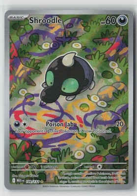 Shroodle 149/132 Mega Evolution Pokemon Holo NM SHIMARIS YUKICHI