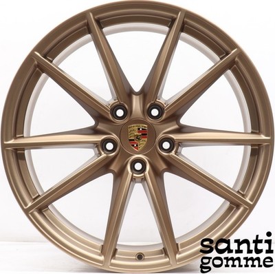 4 Porsche 992 Carrera S Felgen 20 21 Zoll Bronze Original 992601025C 992601025D