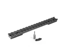 EGW Savage Shortened 220 Slug Gun Picatinny Rail 0 MOA Matte Black - 41101