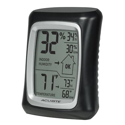 AcuRite Digital Humidity and Temperature Monitor Accurate Hygrometer Gauge 