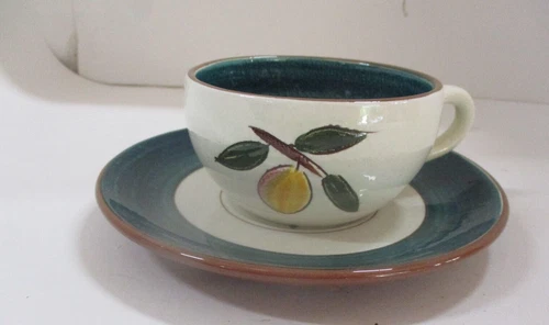 Vintage Stangl Kumquat Cup and Saucer
